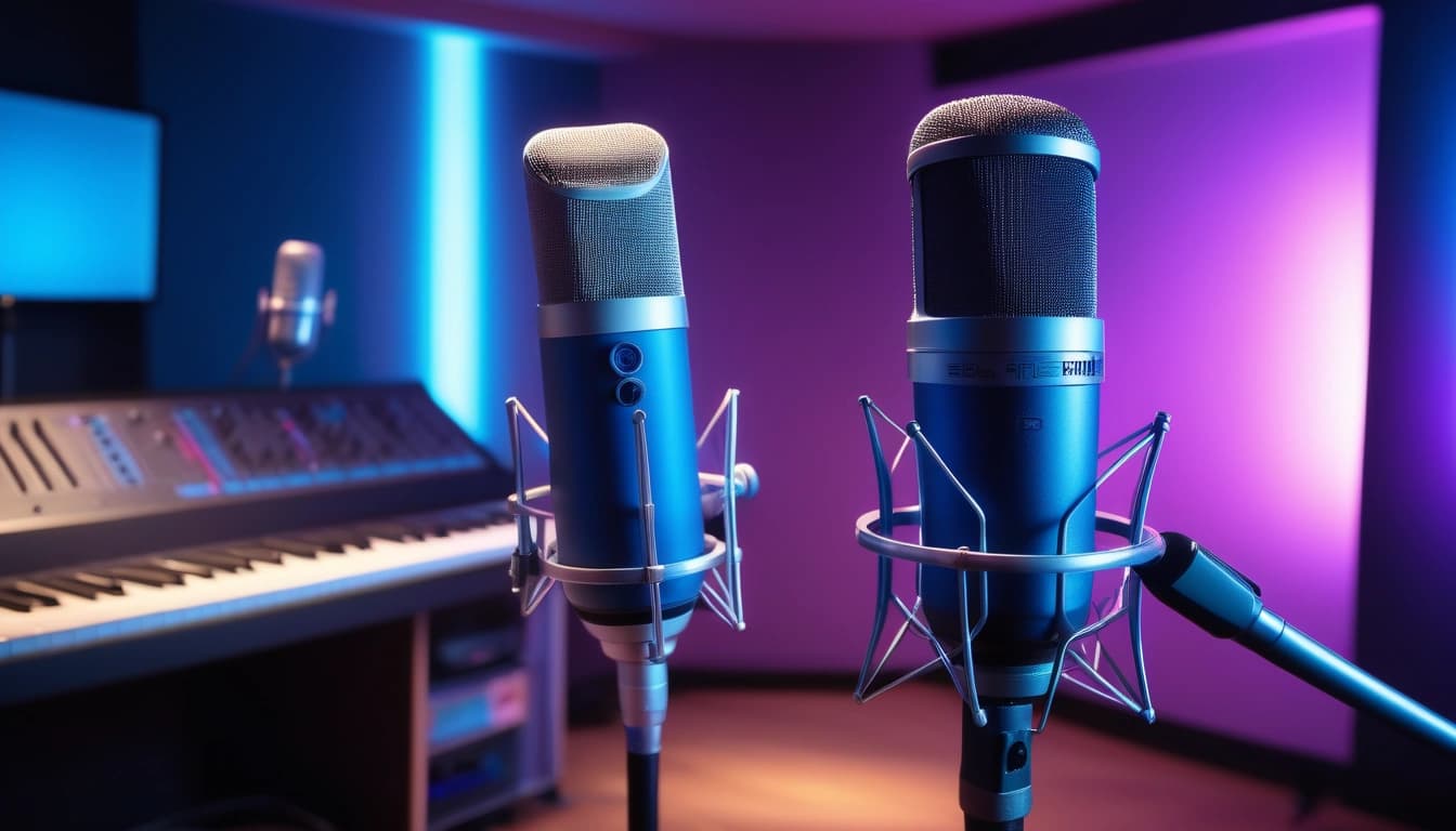 Micro Condenser hay Dynamic tốt hơn cho thu Vocal? So sánh chi tiết