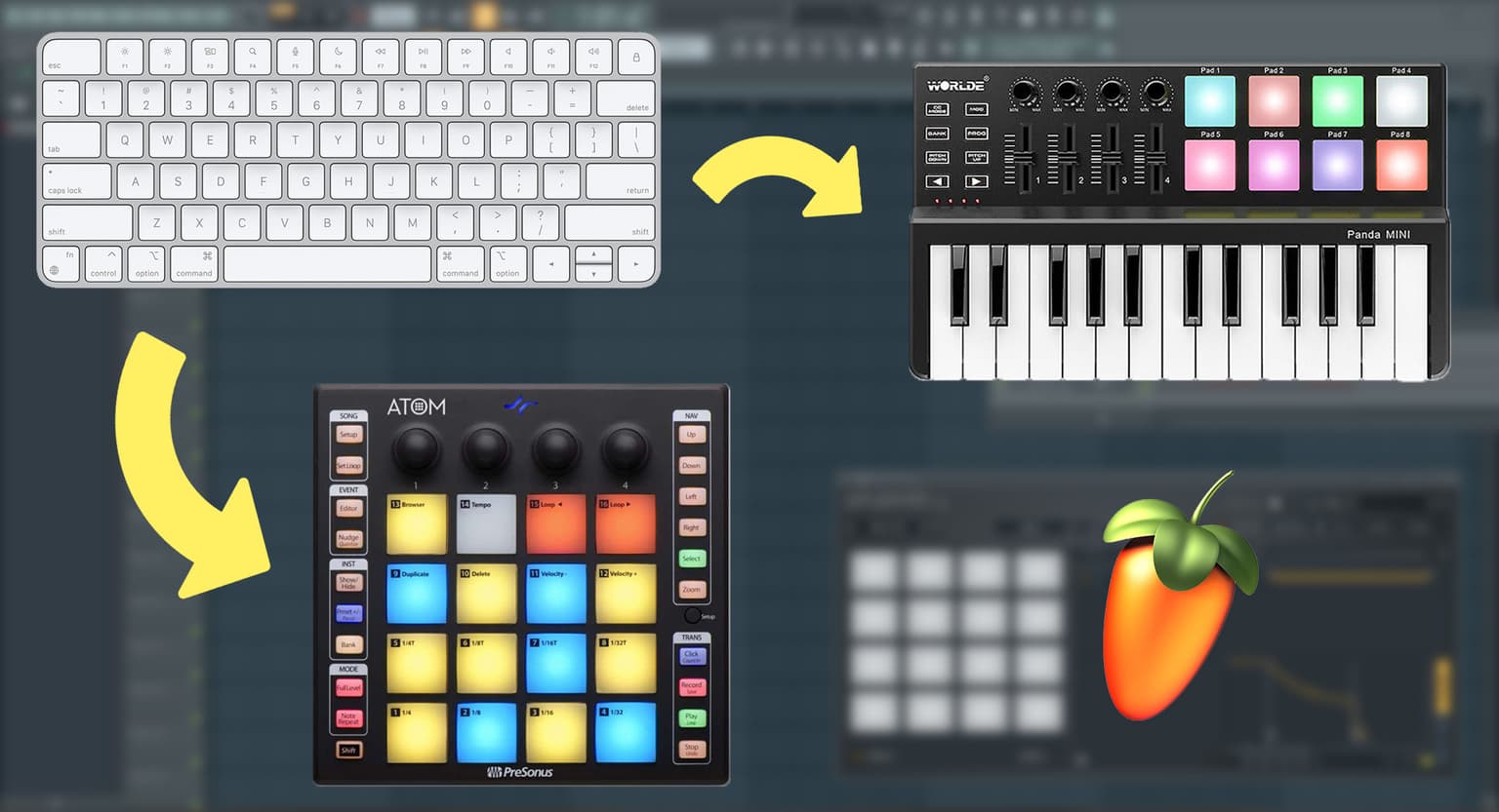 Biến Bàn Phím Máy Tính Thành MIDI Drum Pad FL Studio