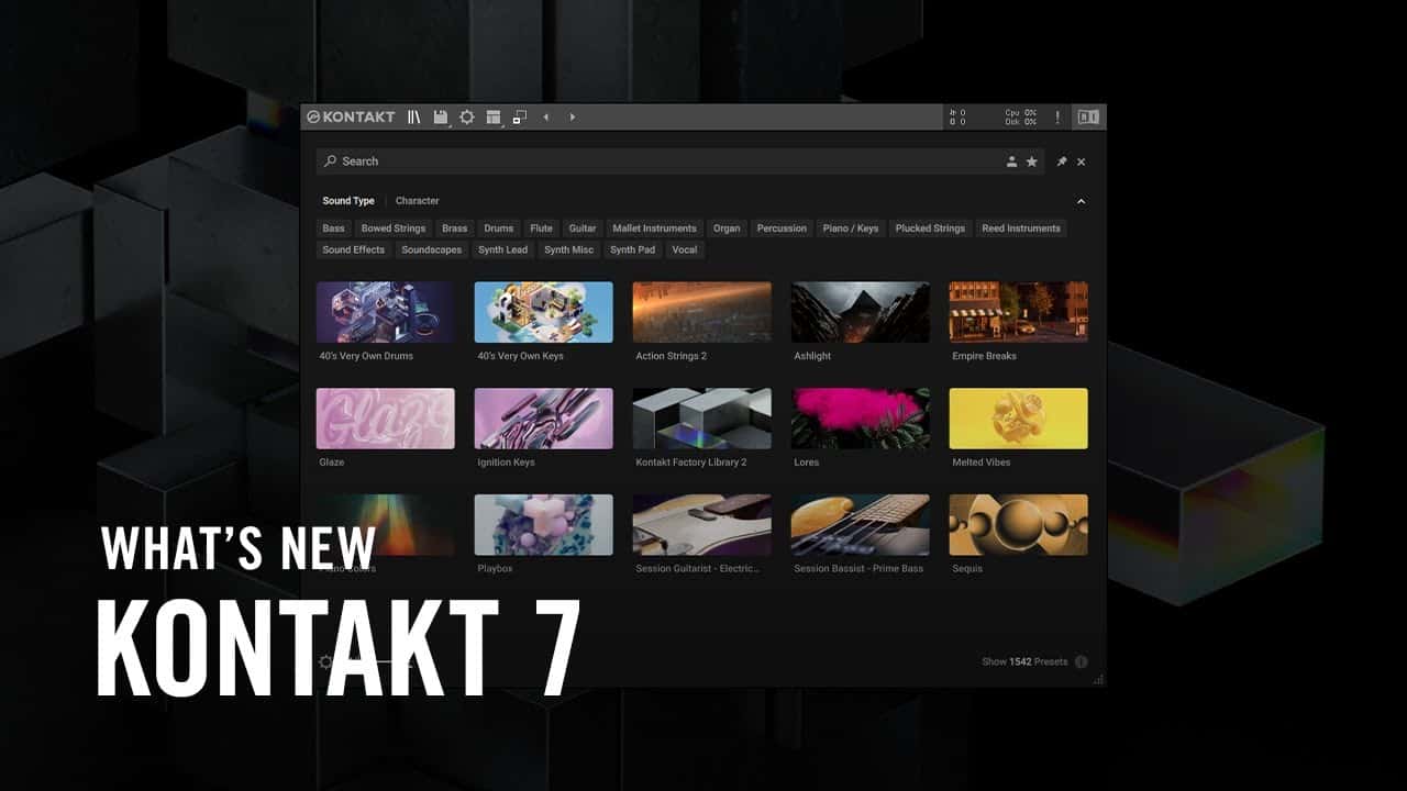 Hướng Dẫn Sử Dụng Kontakt 7 Add Thư Viện